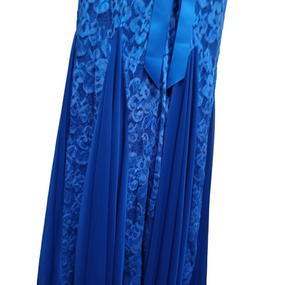 Patra By Joanna Chen NEW Lace All Over Size 12 Blue - Picture 7 of 10